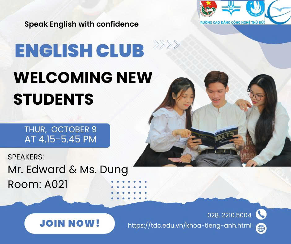 CLB TIẾNG ANH LẦN 1 NĂM HỌC 2025-2026